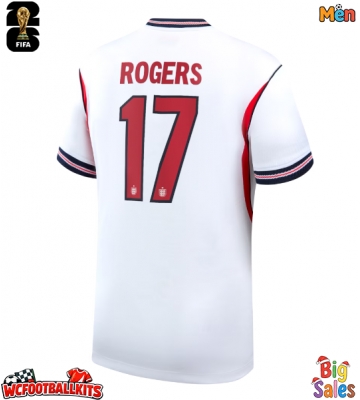 England Morgan Rogers #17 Replica Home Stadium Shirt World Cup 2026 Short Sleeve